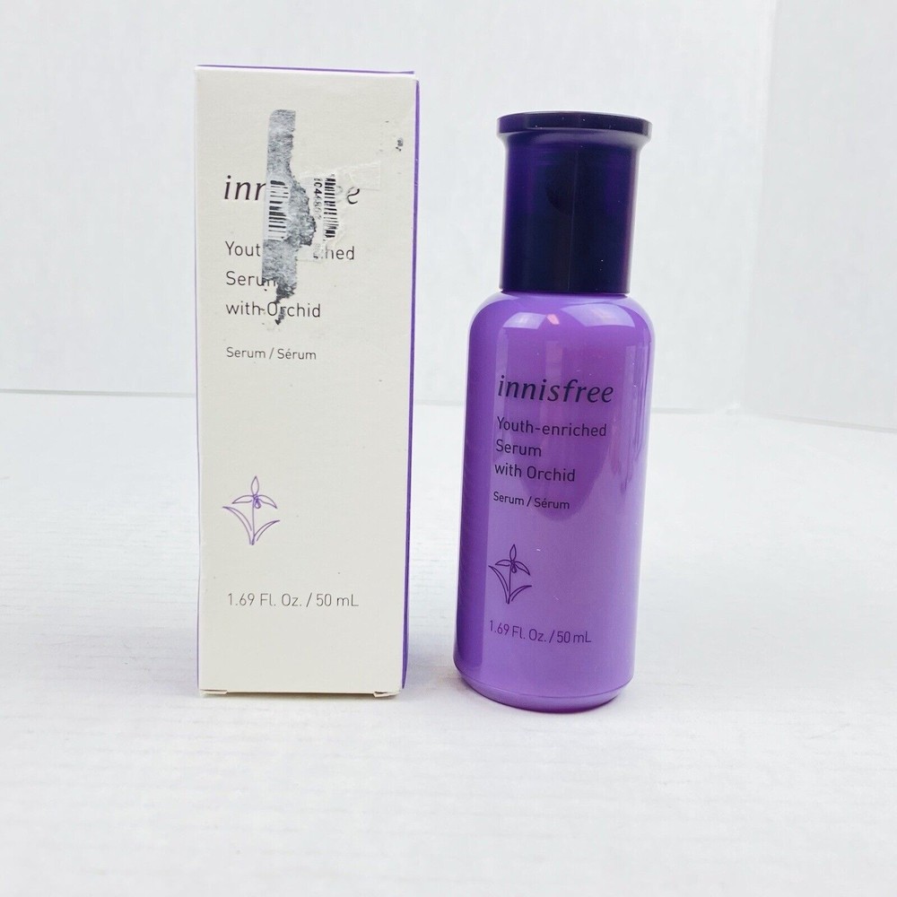 Innisfree Youth-Enriched Serum With Orchid 50 ml 1.69 Oz FULL SIZE NEW IN BOX